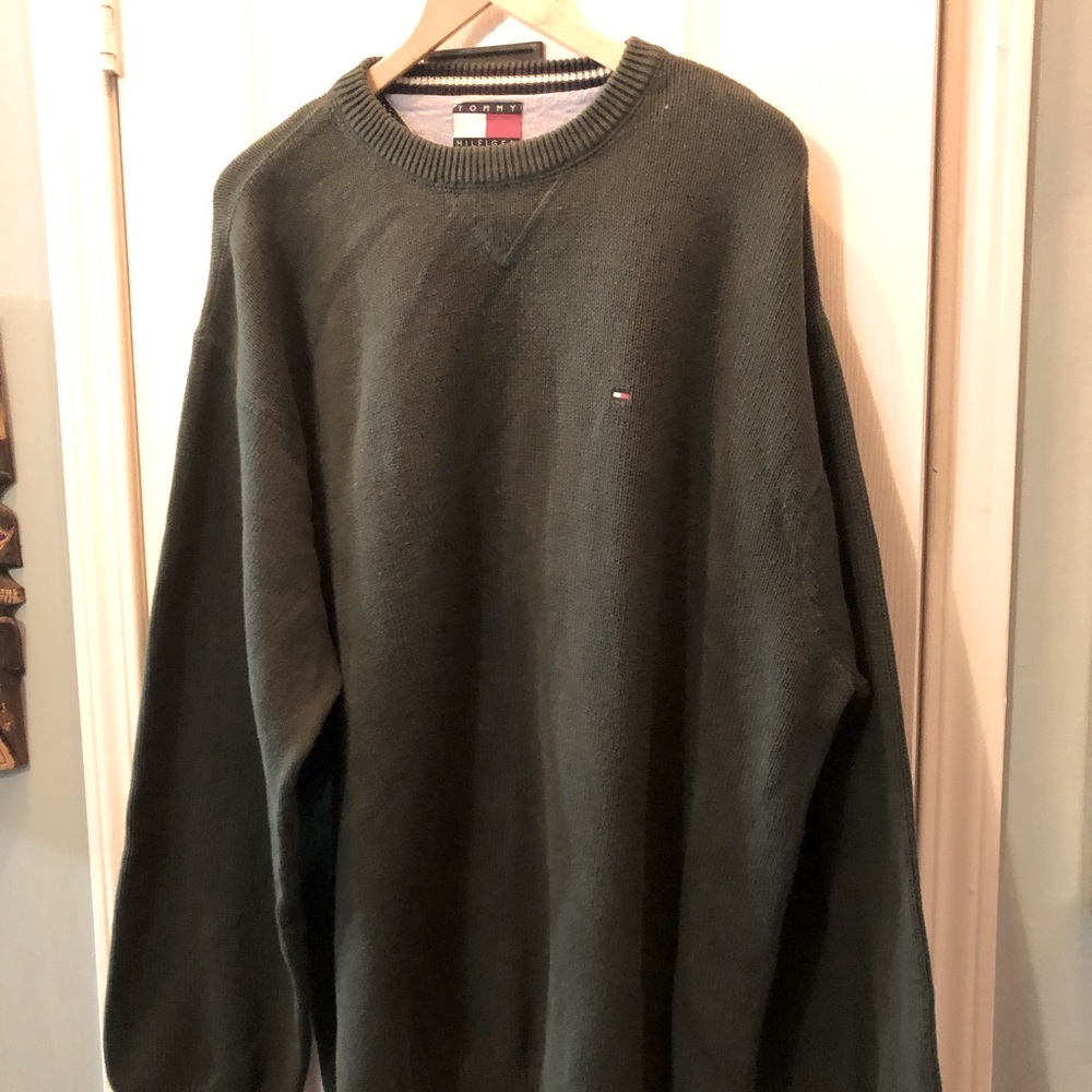 Tommy Hilfiger Crew Neck Sweater (100% Cotton)